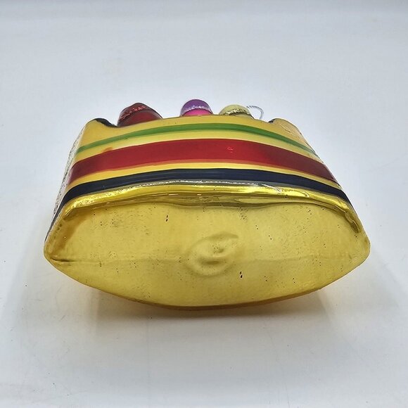 Trimsetter by Dillards Crayola Crayons Blown Glass Christmas Ornament Decor Gold - Picture 6 of 10